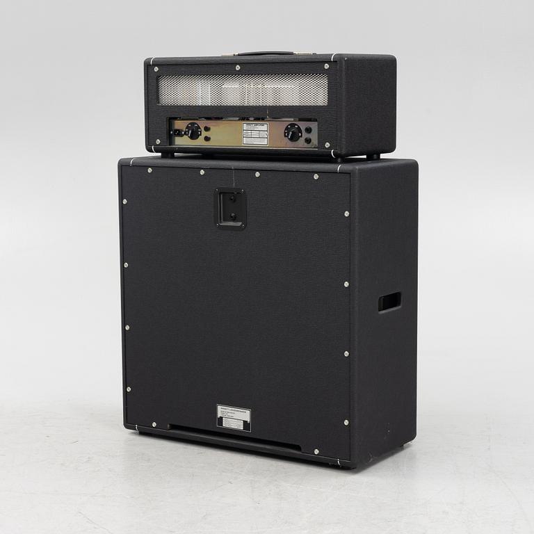 The Hives, Hiwatt "Custom 50", signed amplifier and speaker ca 2010.