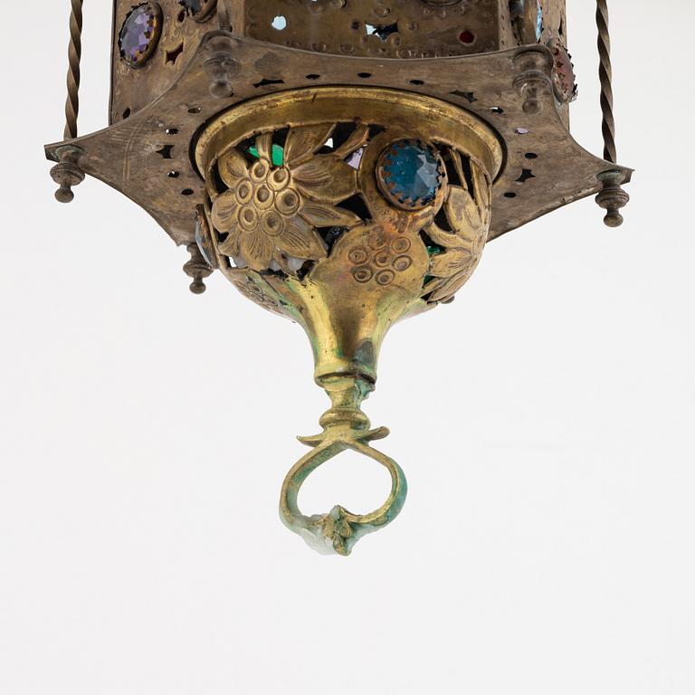 Lantern, Turkish, circa 1900.