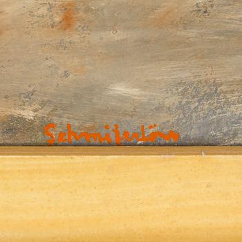 BERTRAM SCHMITERLÖW, watercolour and gouache, signed.