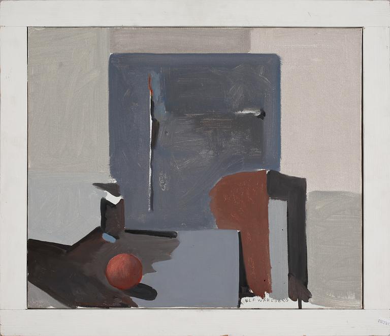 ULF WAHLBERG, olja på duk, sign.