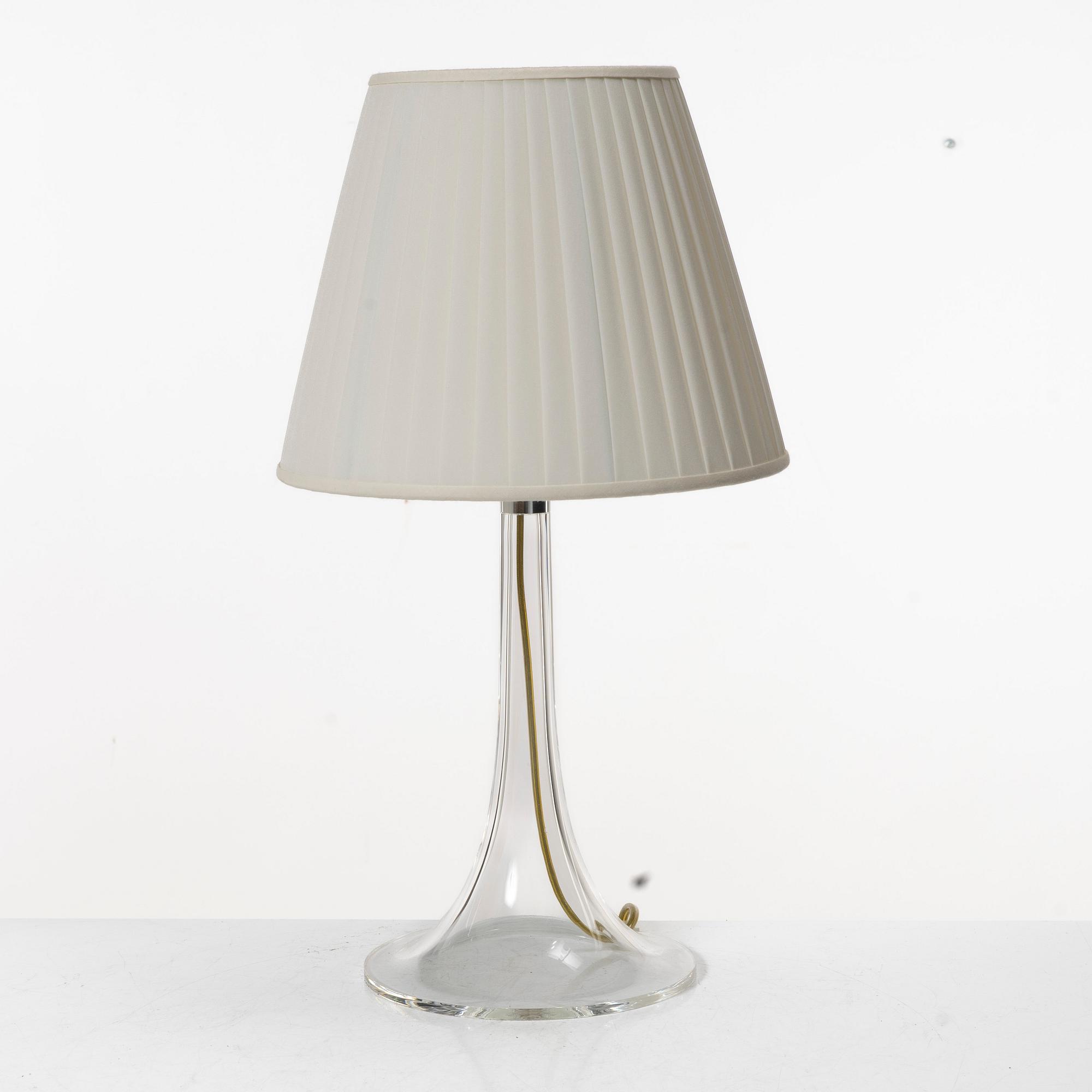 Philippe Starck, a pair of 'miss K soft' table lamps, Flos, Italy.
