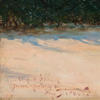 Hugo Birger, Parkmotiv från Spanien.