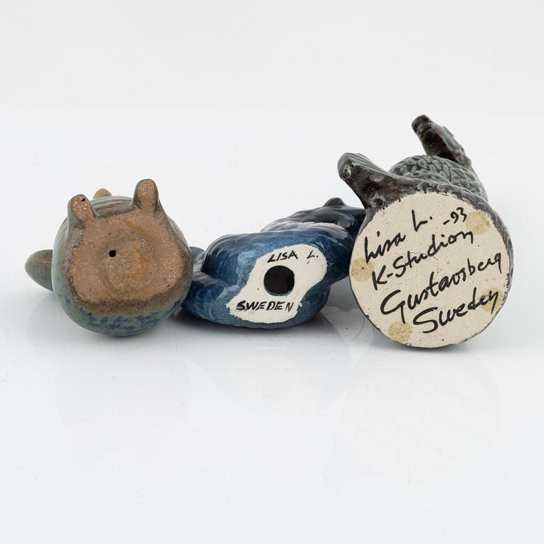 Lisa Larson, parti om tolv figuriner , Gustavsberg.