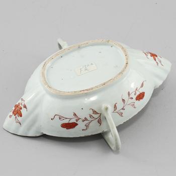 RÖKELSEKAR, porslin, Kina, 1800-tal.