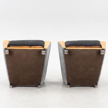 Fåtöljer, ett par, 1930-tal.