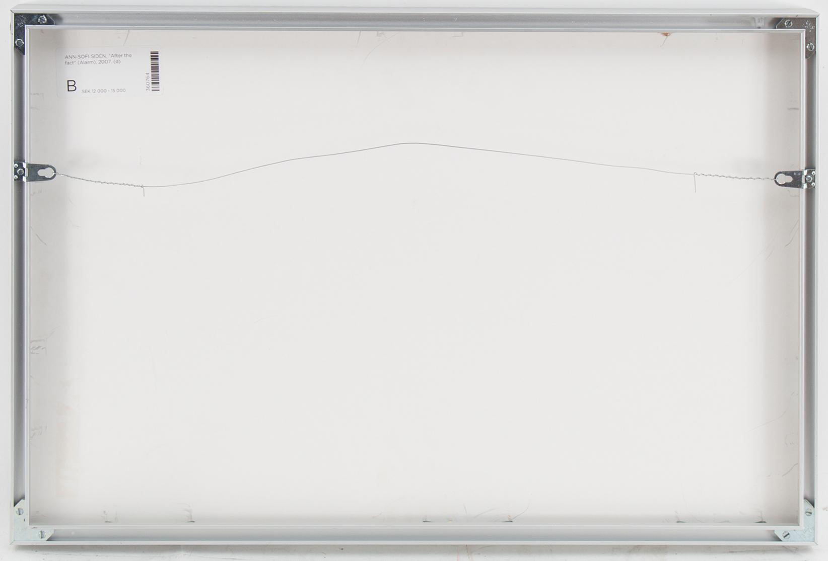 Ann-Sofi Sidén, "After the fact" (Alarm), 2007.