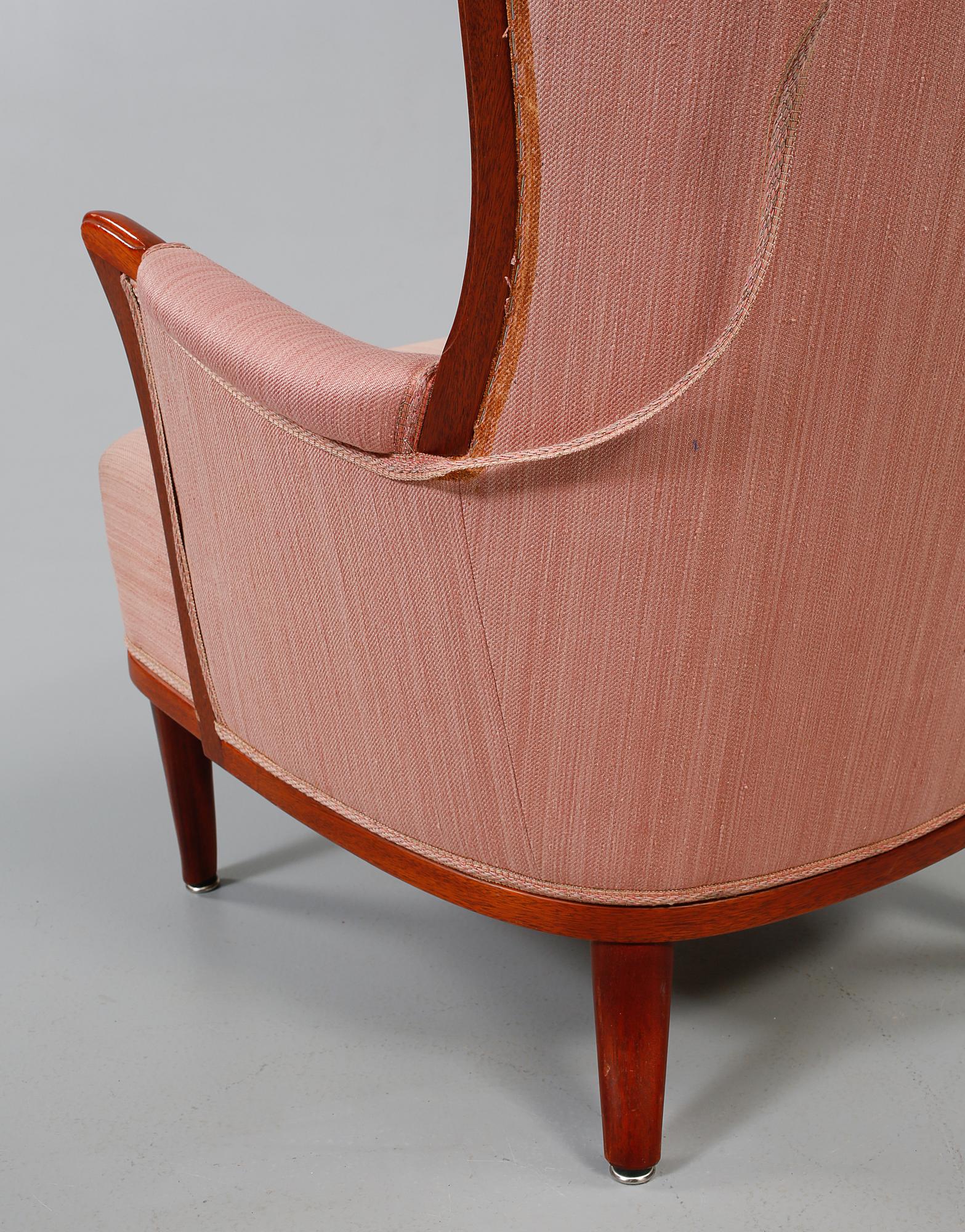 FÅTÖLJ, "Vår Fru", Carl Malmsten, 1900-talets andra hälft.