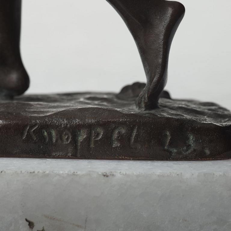 Arvid Knöppel, "Blomsterflickan".