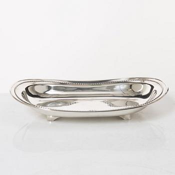 A Swedish silver bowl/dish, mark of Carl Fredrik Carlman, Stockholm 1932.