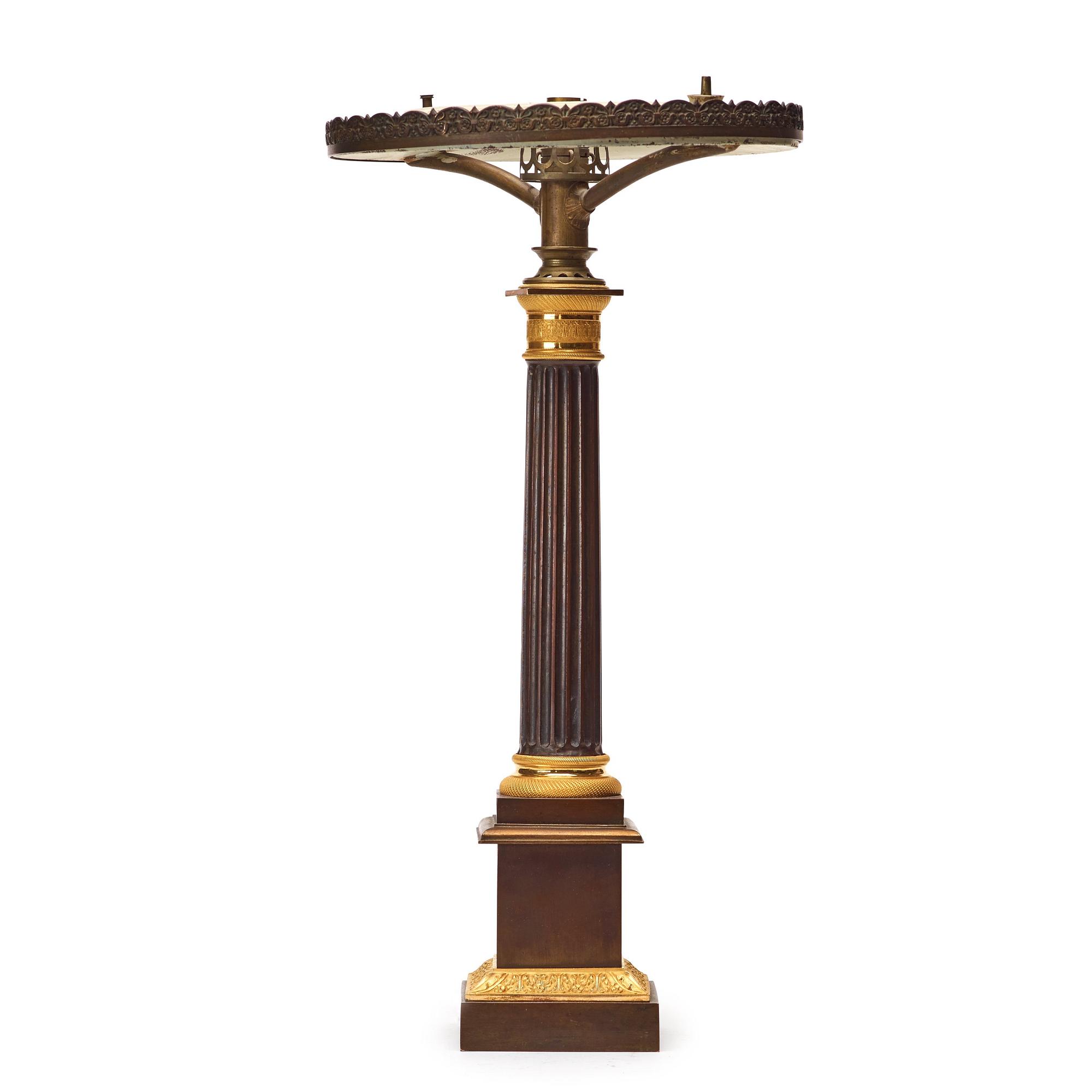 A French Empire 19th century lamp fot.