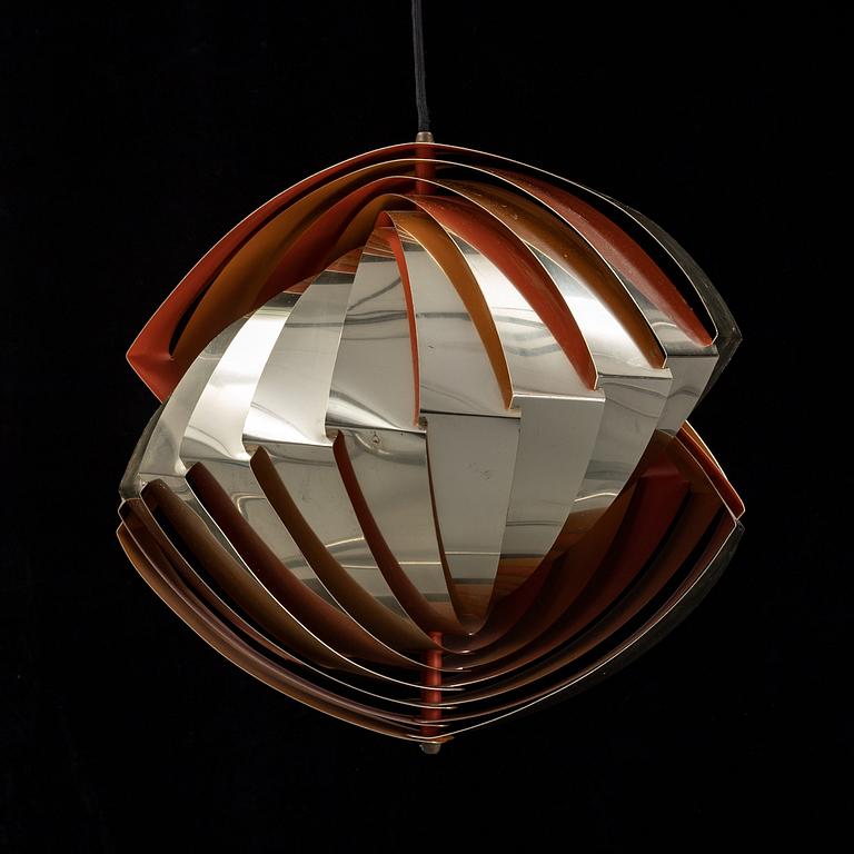 A 'Konkylie' ceiling light by Louis Weisdorf.