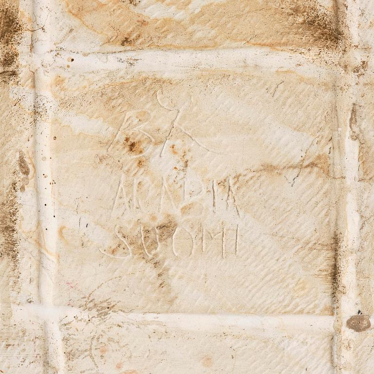 Birger Kaipiainen, a stoneware tray, Arabia, Finland, 1942.