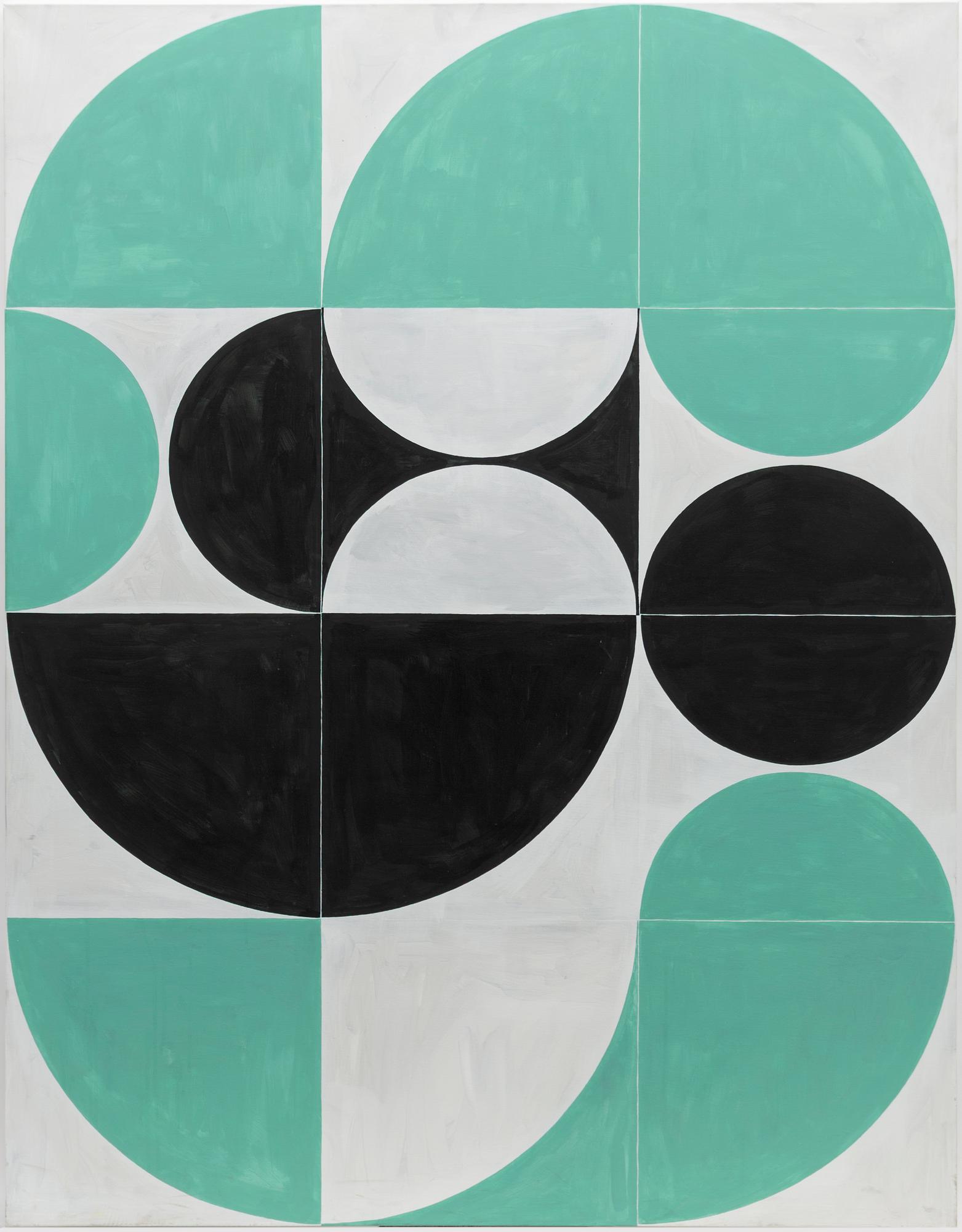 Thomas Elovsson, "Colors, Lines, Shapes, Forms (Black, Green, Grey)".
