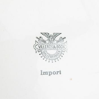 Porcelain bowl and jug Villeroy & Boch Germany first half of the 20th century stoneware.