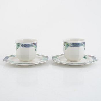 An 41-piece 'Pasadena' porcelain service, Villeroy & Boch, Germany.