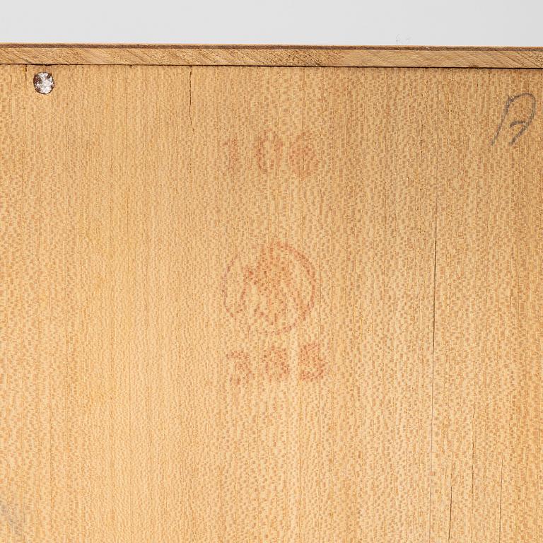 Bedside tables, a pair, wall-mounted, second half of the 20th century.