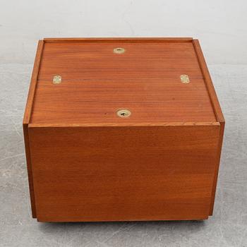 A teak bar cabinet by Verner Panton, Studioline, 1960's.