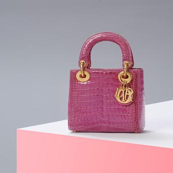 BAG, Christian Dior, "Lady Dior Mini".