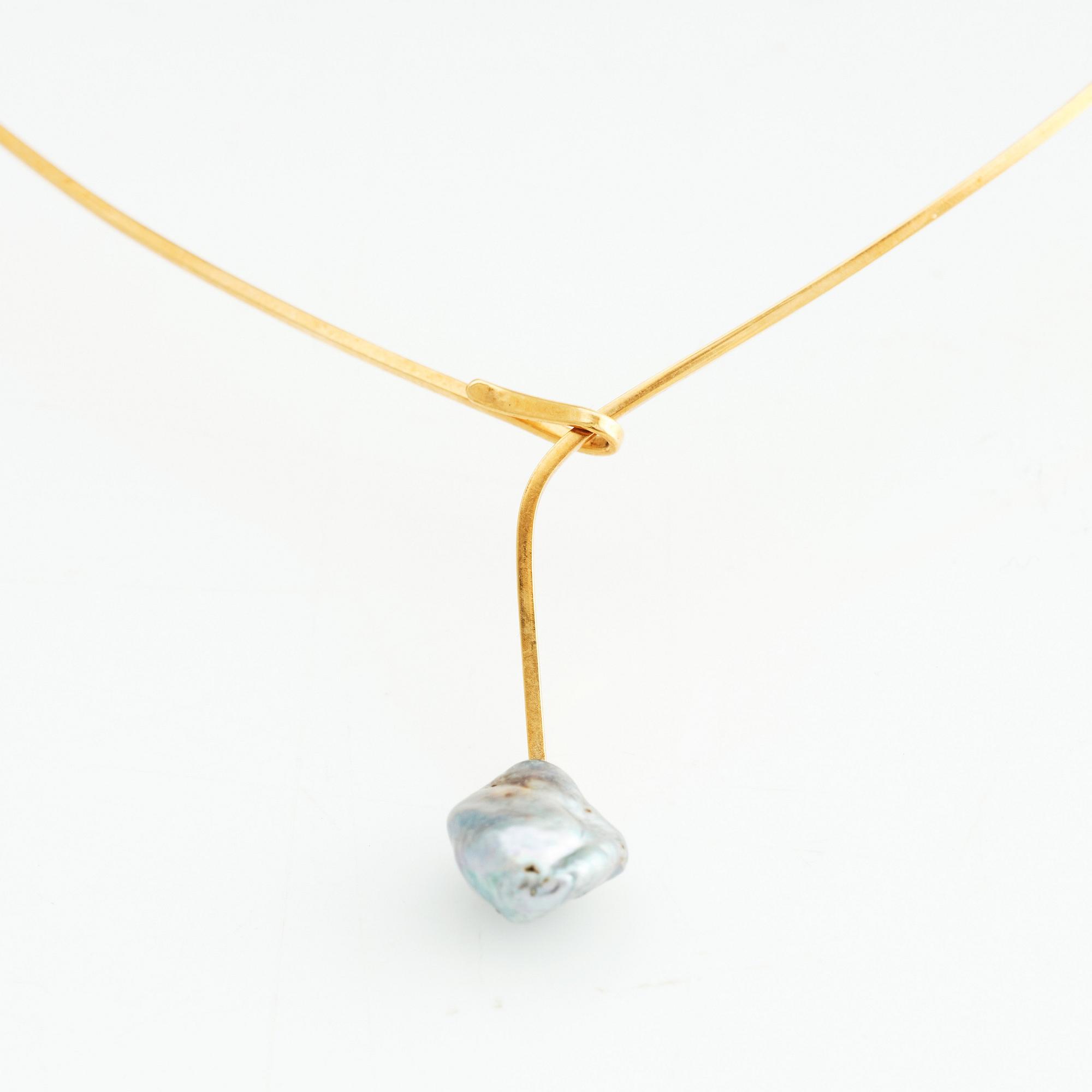 Sigurd Persson, an 18K gold necklace, Stockholm 1967.