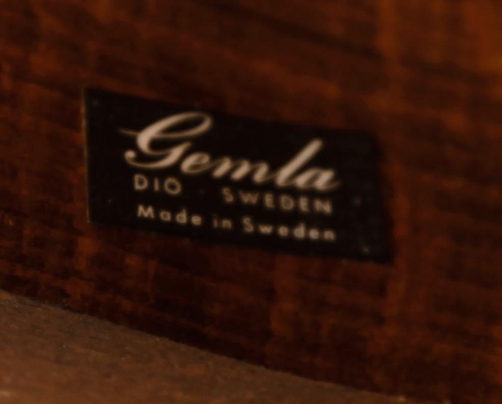 KARMSTOLAR, 6 st, "Cattelinstolen", Axel Kandell, Gemla.