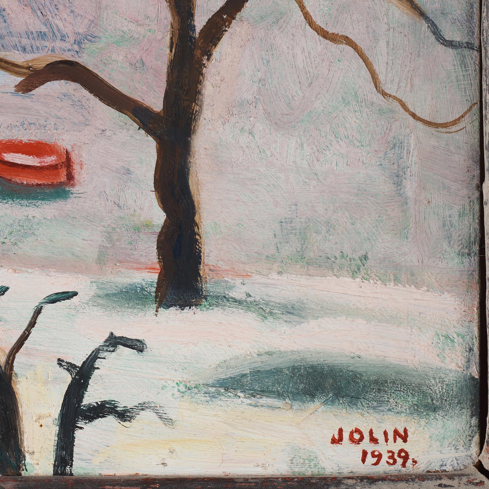 Einar Jolin, View over Stadshuset, Stockholm.