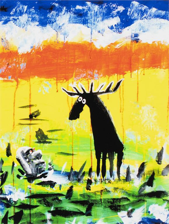 Carl Johan De Geer, "Påskön".