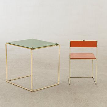Nils Strinning, children's table and chair, "String".
