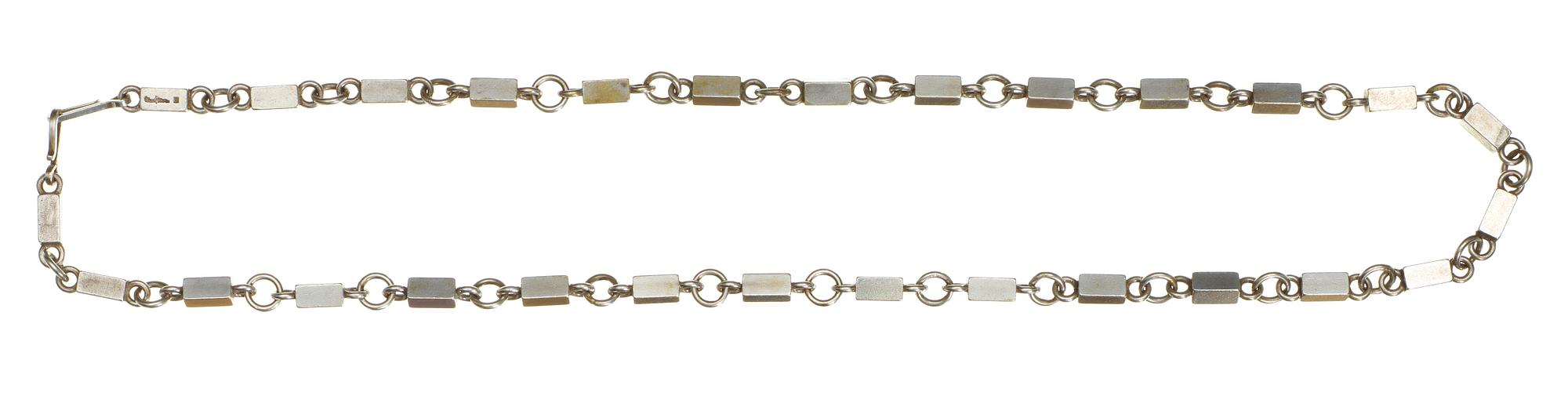 Wiwen Nilsson, A Wiwen Nilsson sterling necklace, Lund 1944.