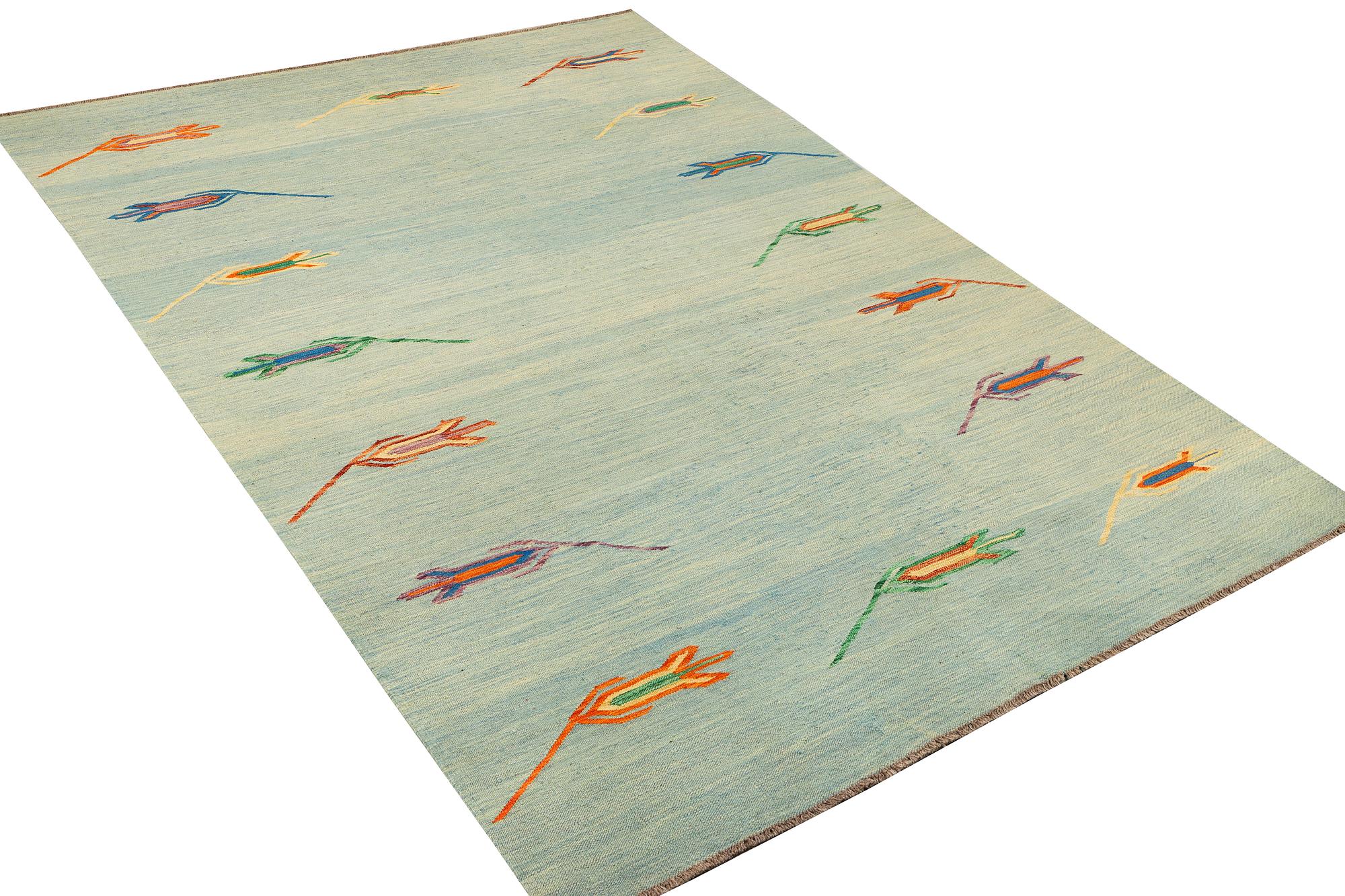 Matta, Kelim, ca. 297 x 194 cm.