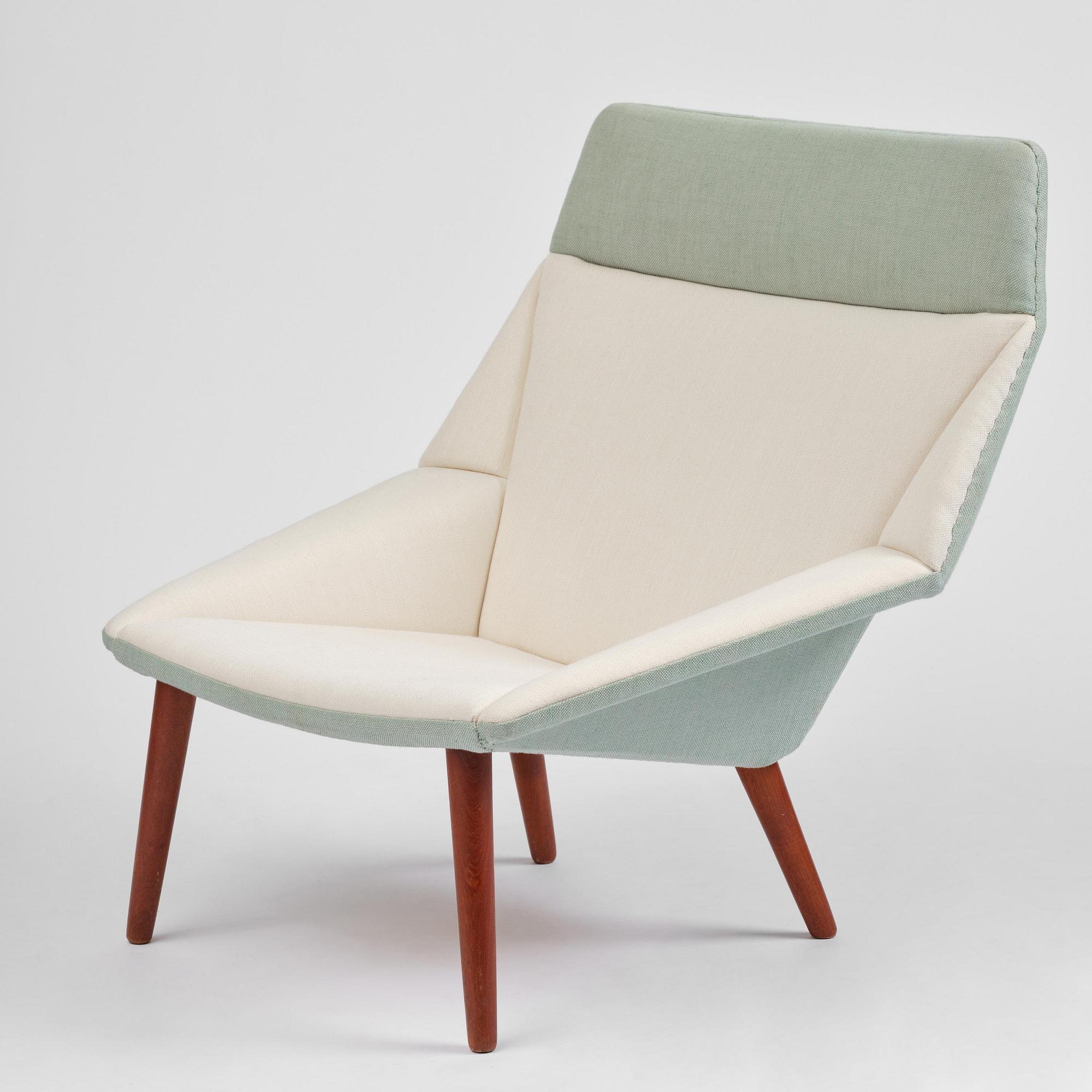 Nanna & Jørgen Ditzel, a rare armchair model "93", Søren Willadsens Møbelfabrik, Denmark, 1950s.