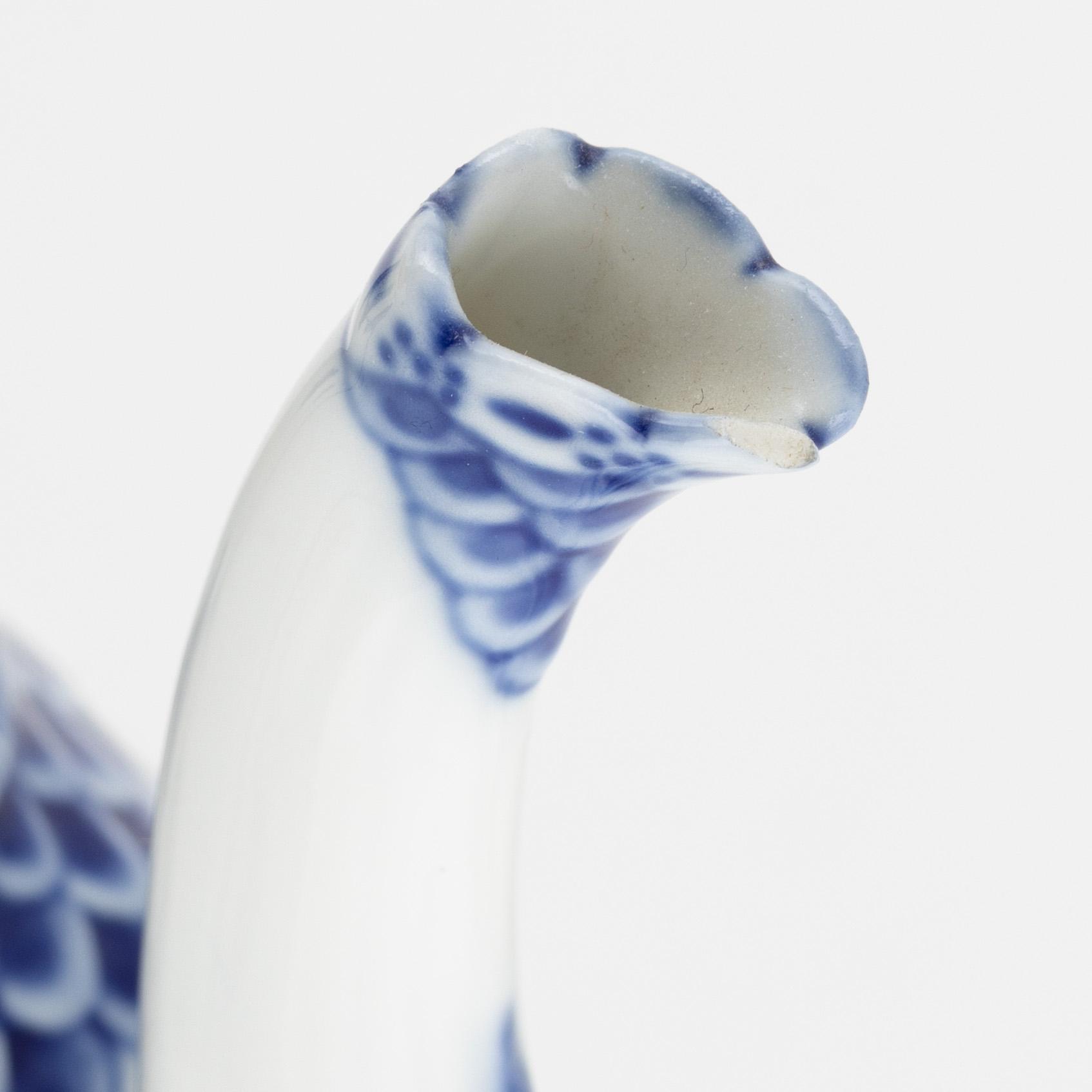 Royal Copenhagen, 4 porcelain pieces of 'Musselmalet', Denmark.