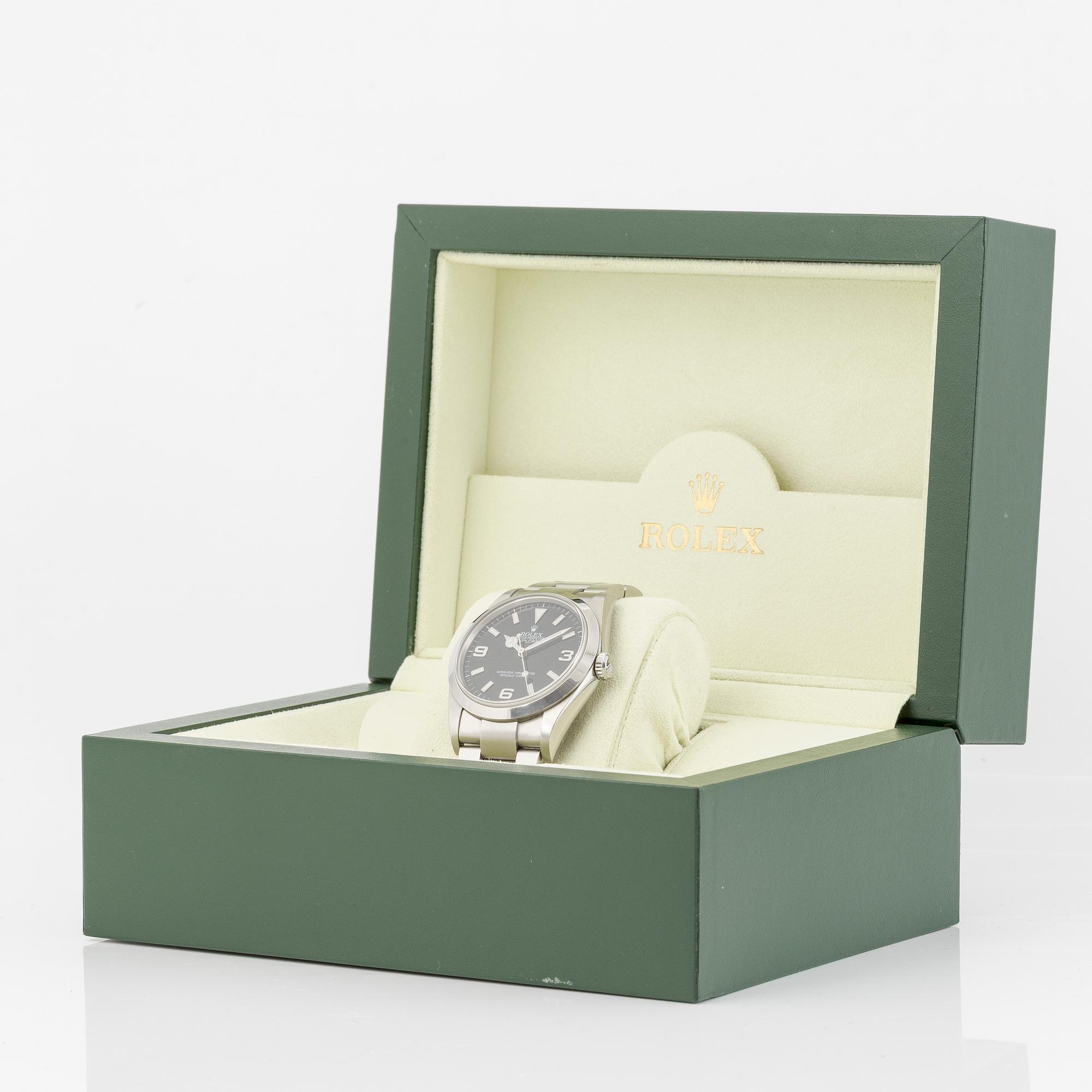 Rolex, Oyster Perpetual, Explorer, wristwatch, 36 mm.