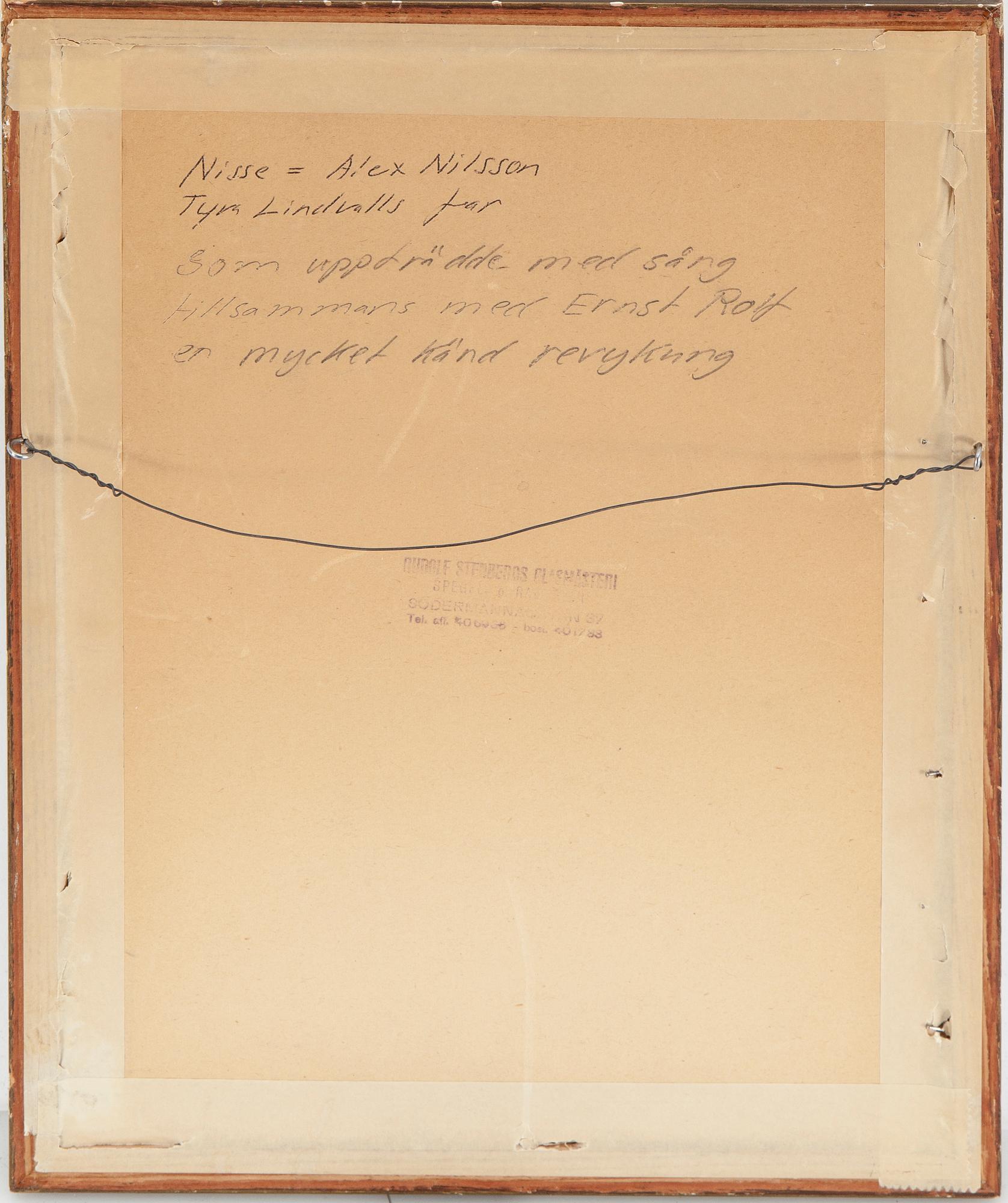 ERNST ROLF (1891-1932), egenhändigt signerat fotografi.