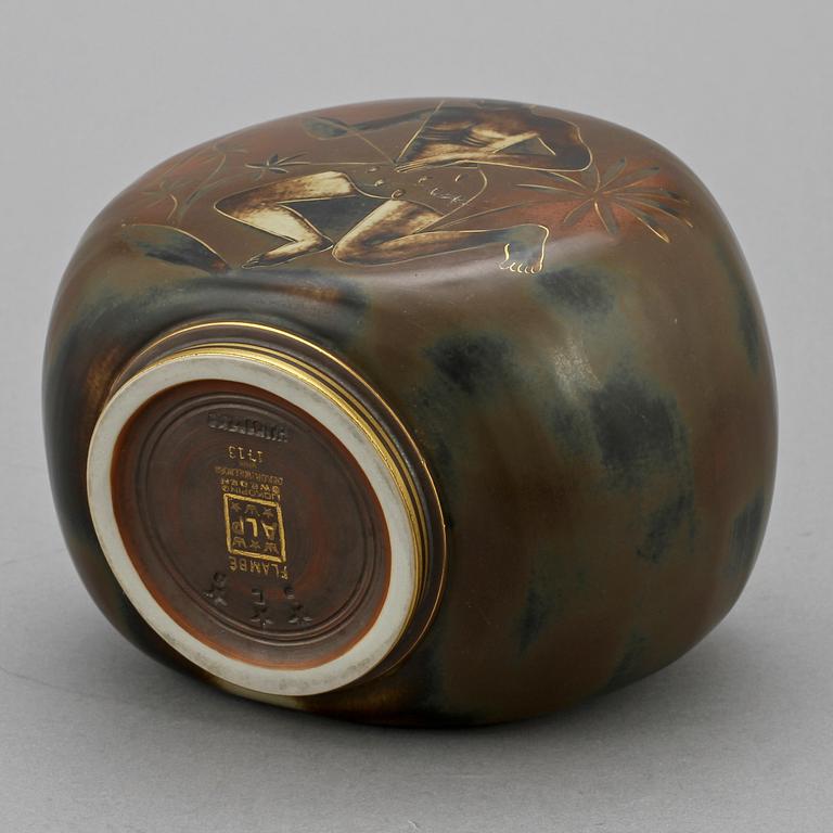 VAS, stengods, Oskar Dahl, Alp, Lidköping,1900-talets första hälft.