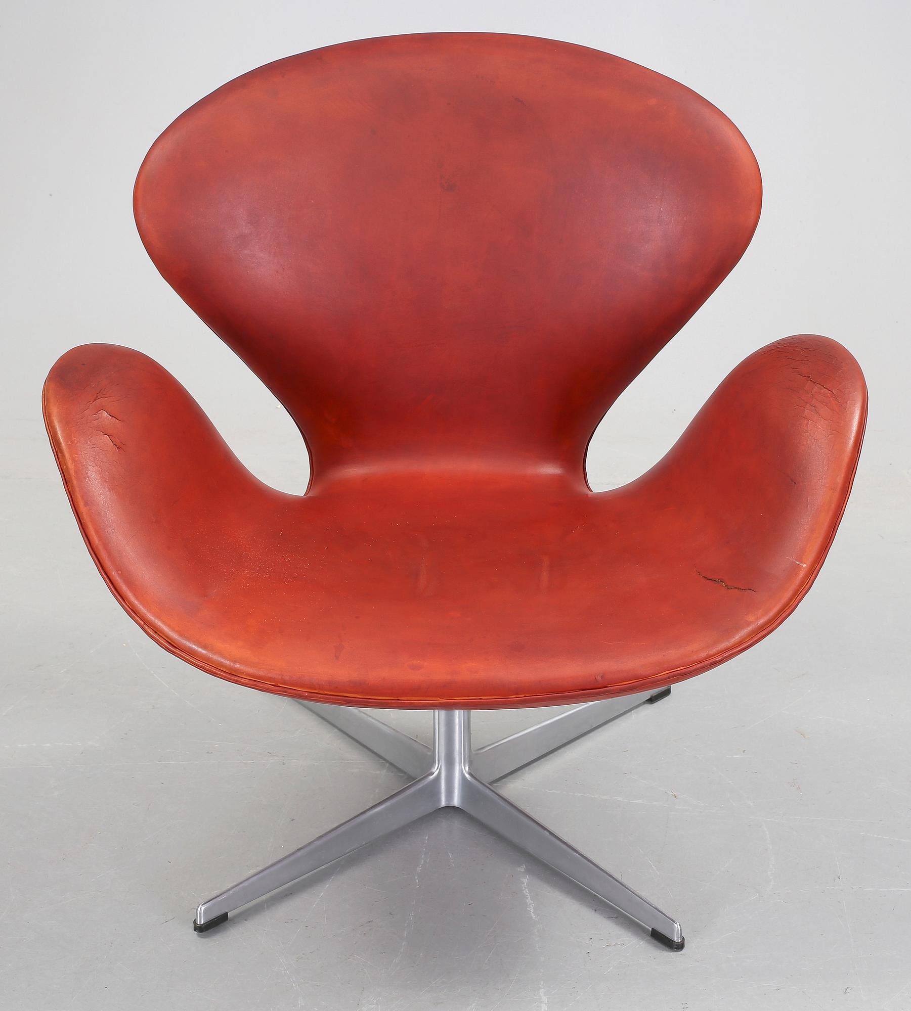 FÅTÖLJ, "Svanen", Arne Jacobsen, Fritz Hansen, 1969.