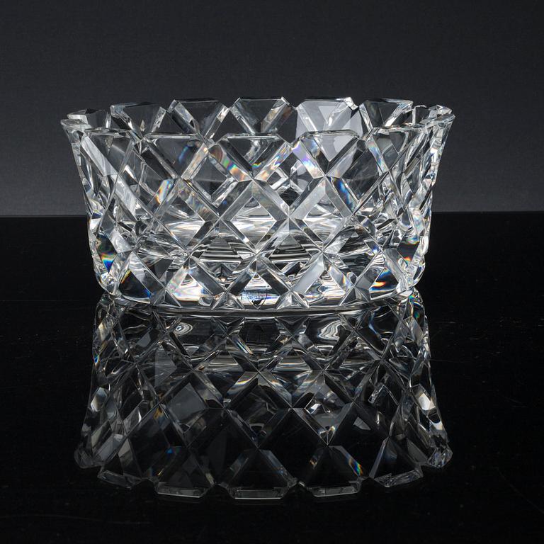 GUNNAR CYRÉN, skål glas, Orrefors, signerad, nummer 3834-33.