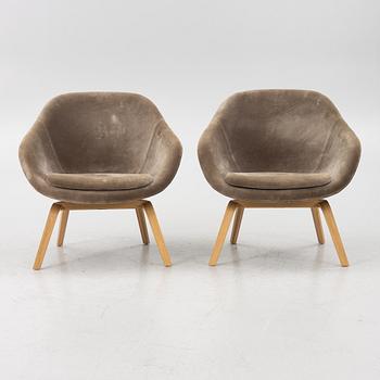 Hee Welling, fåtöljer, ett par, "About a lounge", HAY, 2000-tal.