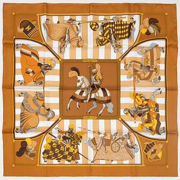 Hermès, scarf, "Chocs En Plumes".