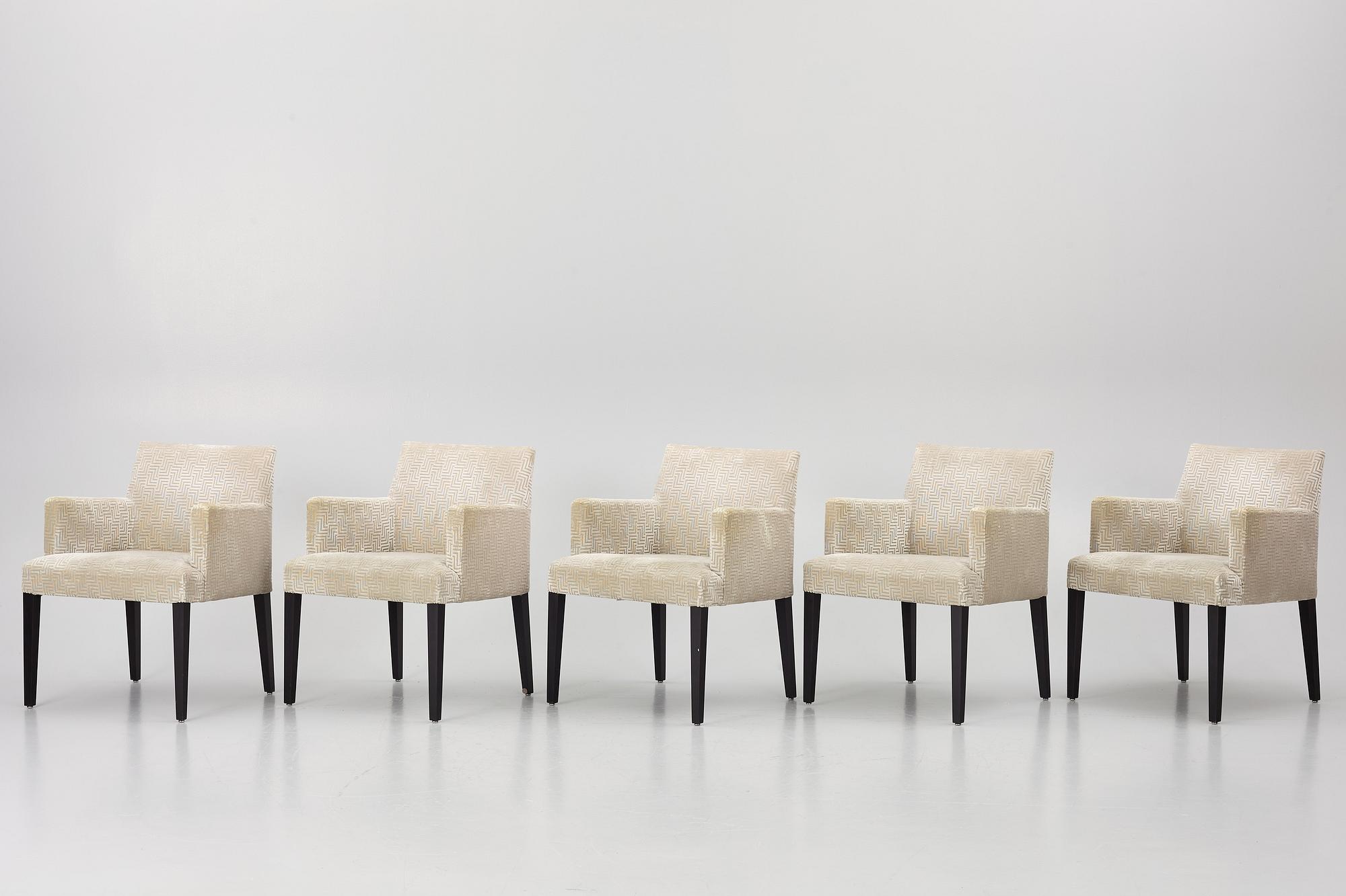 Andreu World, a set of ten contemporary chairs, 'Anna SO1406'.