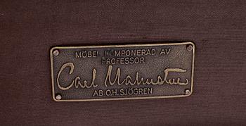 FÅTÖLJ, "Samsas", Carl Malmsten, AB OH Sjögren, 2000-tal.