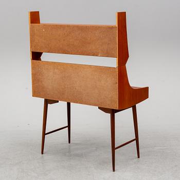 JOHN TEXMON, A teak veneered 'Ola-pulten' desk with bookcase, Blindheim Møbelfabrikk, 1950's.