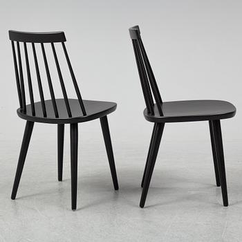 YNGVE EKSTRÖM, pinnstolar, 8 st, "Pinnockio", formgiven 1956.