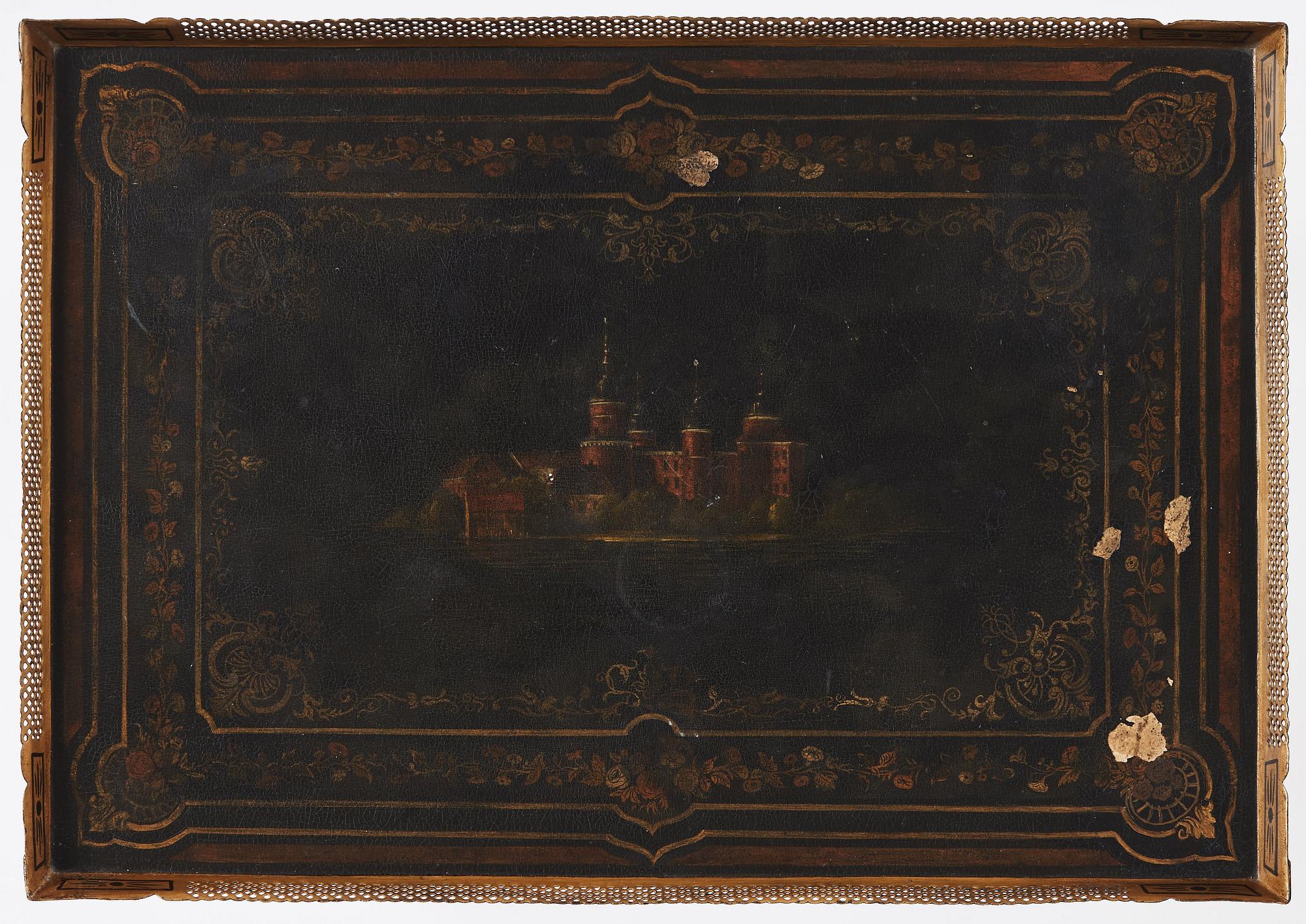 Brickbord, 1700-taltets slut, Sengustavianskt.