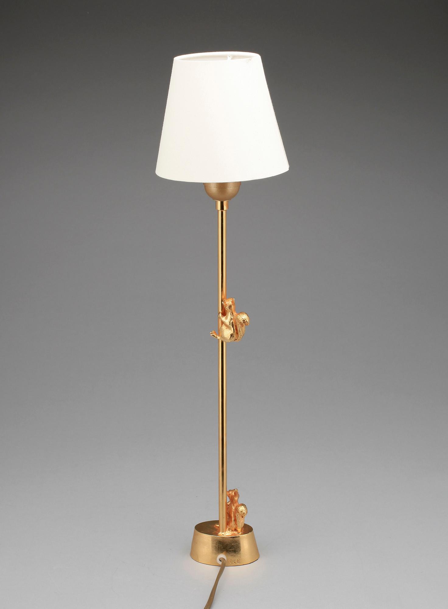 BORDSLAMPA, sign C.E., 1990-2010.