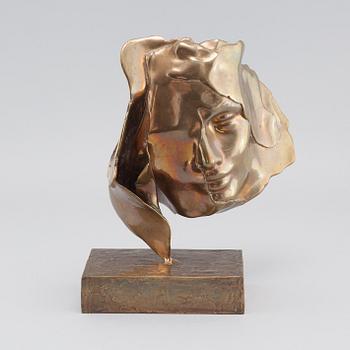 JENS FLEMING SÖRENSEN, skulptur, brons, signerad, numrerad 3/8 samt daterad -77.