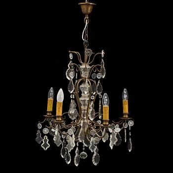 a rococo-style chandelier from the first half of the 20th century.