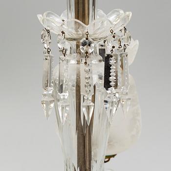 An Oscarian chandelier,Sweden, end of the 19th century.