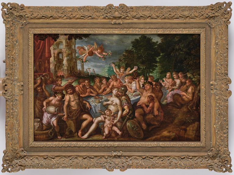 Frans Badens, attributed to, Bacchanal.