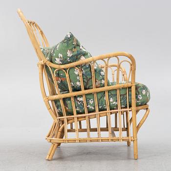 Josef Frank, fåtölj, modell B 311, Firma Svenskt Tenn.