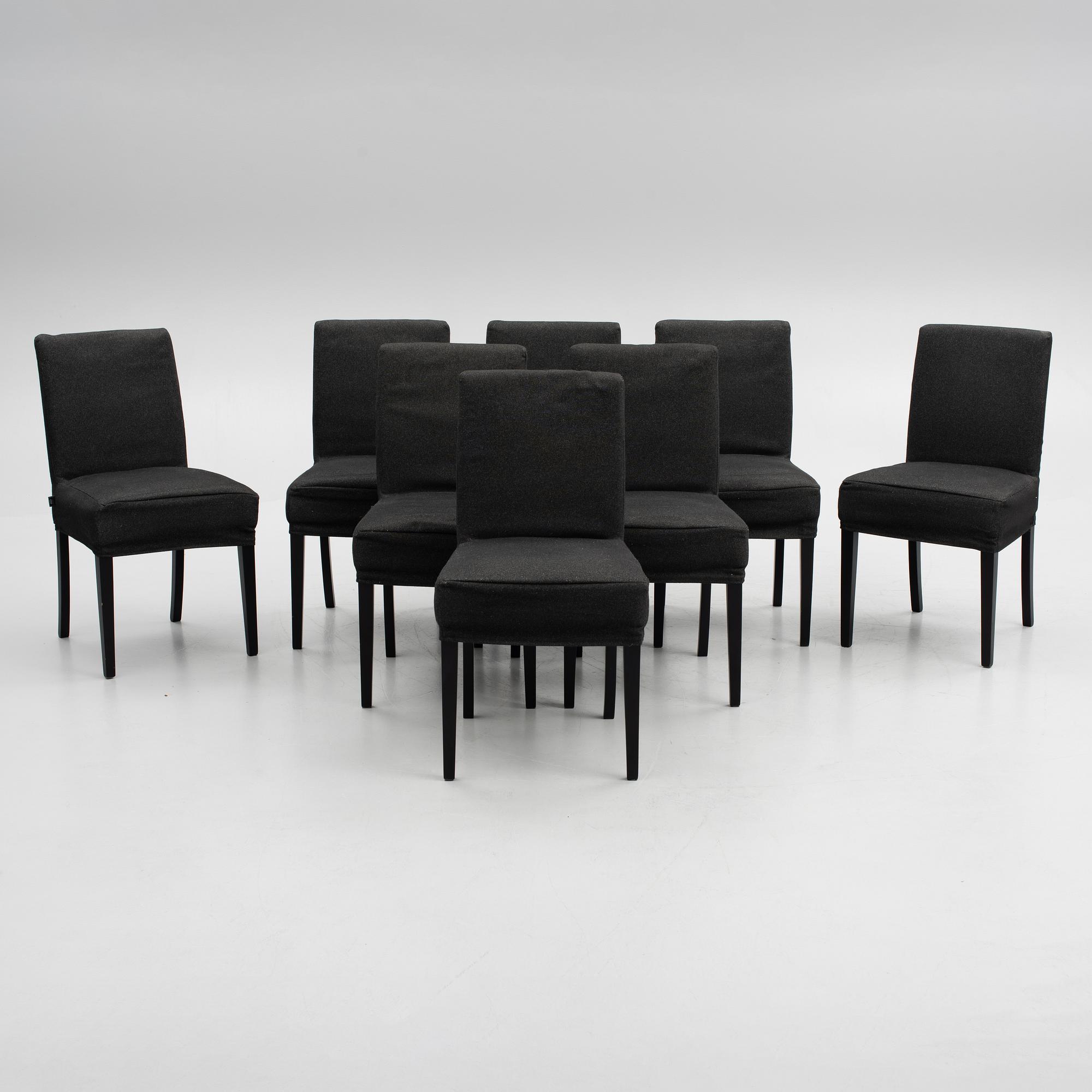 Eight chairs, 'Boston', Artwood.